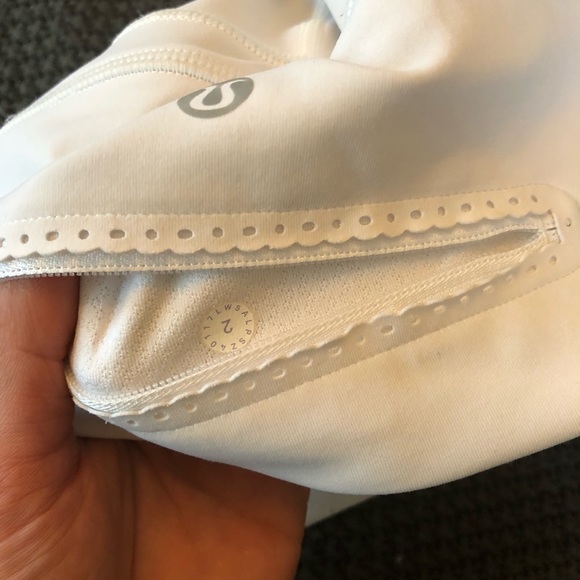 SOLD. Lululemon Mind over miles tight white - Picture 4 of 7